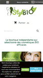 Mobile Screenshot of melvita.cosmetic-bio.com